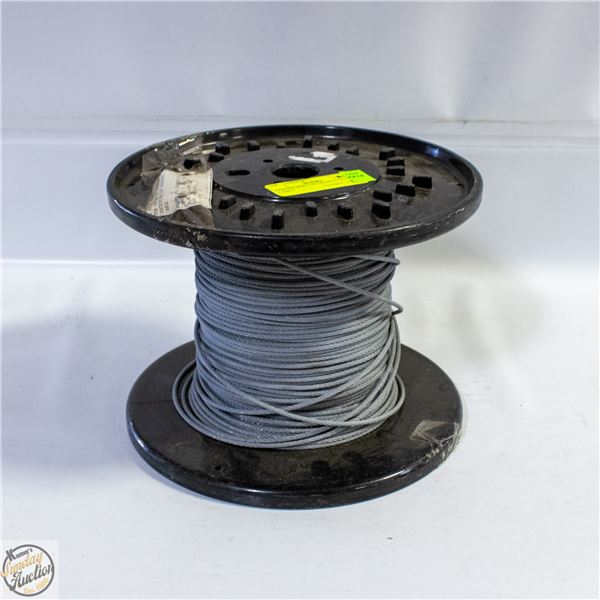 PARTIAL ROLL OF 1/8 GALVANIZED CABLE