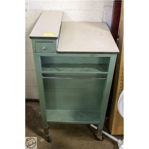 ROLLING WORK STATION WITH DRAWER/EXTENSION ETC