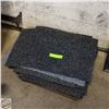 Image 1 : LOT OF 15 VARIETY SIZE & COLOR CARPET TILES
