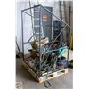Image 1 : PALLET OF PLUMBING/ELECTRICAL/MISC GARAGE SURPLUS