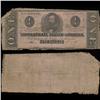 1862 Rare $1 Confederate Note Circulated (COI-4118)