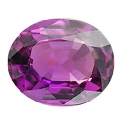1.16ct Oval Best Purple Ceylon Sapphire RARE VVS UNHEATED UNTREATED Appraisal Estimate $2610 (GEM-18