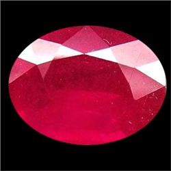 9.65ct Magnificent Top Red Ruby Oval Mozambique Appraisal Estimate $8203 (GEM-17778) (GEM-17778)