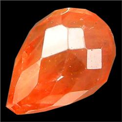 1.92ct Briolette Padparascha Sapphire Nigeria VS  (GEM-13943)