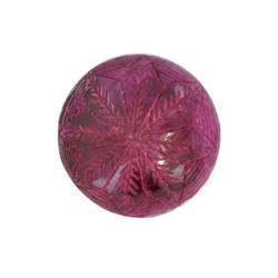 220ct Excellent Flower Carved Ruby Gem  (GEM-8523)