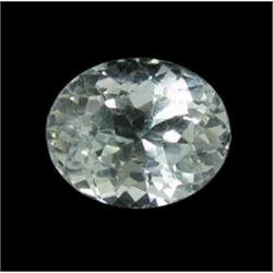 4ct Oval Cut Aquamarine Pale Blue VVS (GEM-21909D)