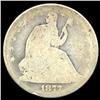 Image 1 : 1877 Seated Half Circulated (COI-5847)