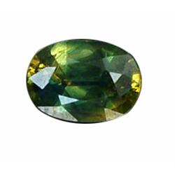 1.07ct Natural Green Party Color Sapphire (GEM-19714)