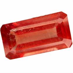 2.64ct Ocatagon Rare Magnificent Red Andesine (GEM-19582)