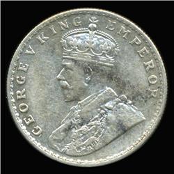 1917B India Silver Rupee High Grade (COI-6644)