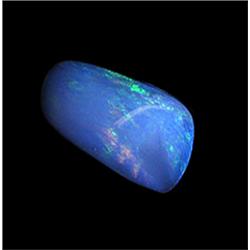 10.26ct Australian Black Opal Doublet Full Fire (GEM-20392)