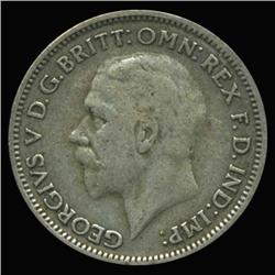 1934 British Silver Six Pence High Grade (COI-6787)