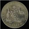 Image 2 : 1921 Australia Silver Florin Circulated Scarce (COI-6667)