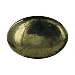 32.24ct Fabulous Cut & Polished Pyrite Gem Oval (GEM-22112)