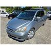 Image 2 : "NO RESERVE" - 2007 HONDA ODYSSEY BLUE 142984 MILES - D028789