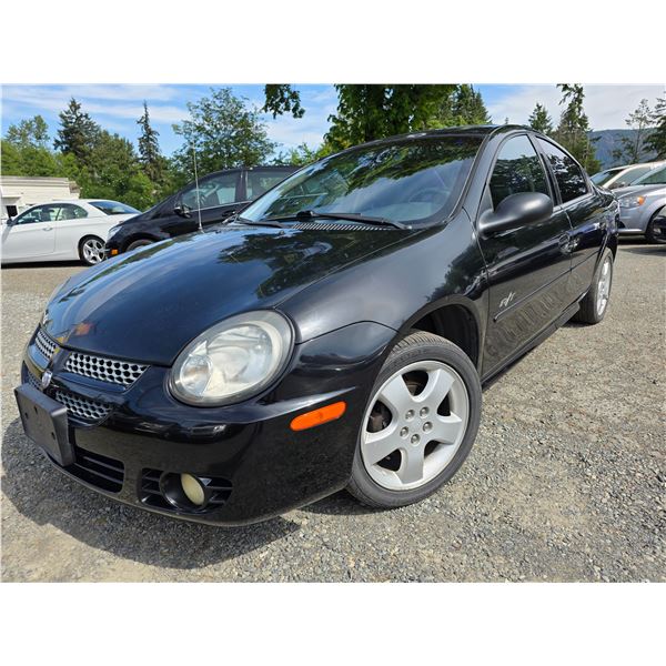 "NO RESERVE"-  2003 DODGE NEON BLACK 260043 KMS - B185873