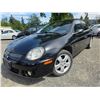 Image 1 : "NO RESERVE" - 2003 DODGE NEON BLACK 260043 KMS - B185873