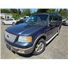 Image 2 : "NO RESERVE"  - 2004 FORD EXPEDITION BLUE 256550 KMS - DB63692