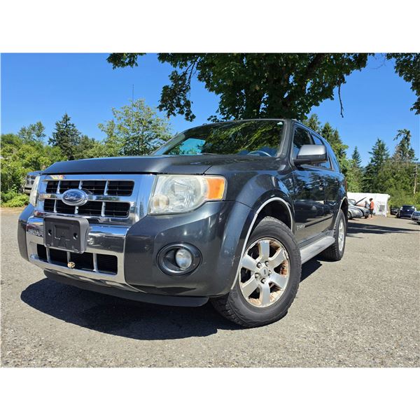 DUNCAN - 2008 FORD ESCAPE BLUE 277278 KMS - DD21322