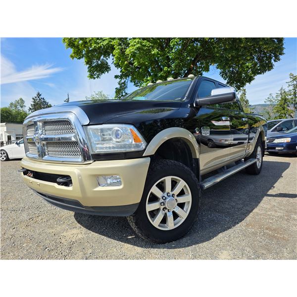 "NO RESERVE" - 2015 RAM 3500 BROWN  161476 KMS - D555831