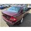 Image 10 : "NO RESERVE" - 2006 MERCEDES-BENZ C 230 BURGUNDY  180467 KMS - D783236