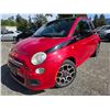 Image 1 : DUNCAN - 2012 FIAT 500 RED 68459 KMS - J510417