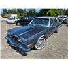 Image 2 : "NO RESERVE" - 1986 DODGE DIPLOMAT BLUE 22761 KMS - D503020