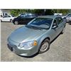 Image 2 : "NO RESERVE" - 2004 CHRYSLER SEBRING BLUE 154689 KMS - D353249