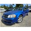 Image 1 : "NO RESERVE" - 2010 DODGE AVENGER BLUE 197907 KMS - D145492