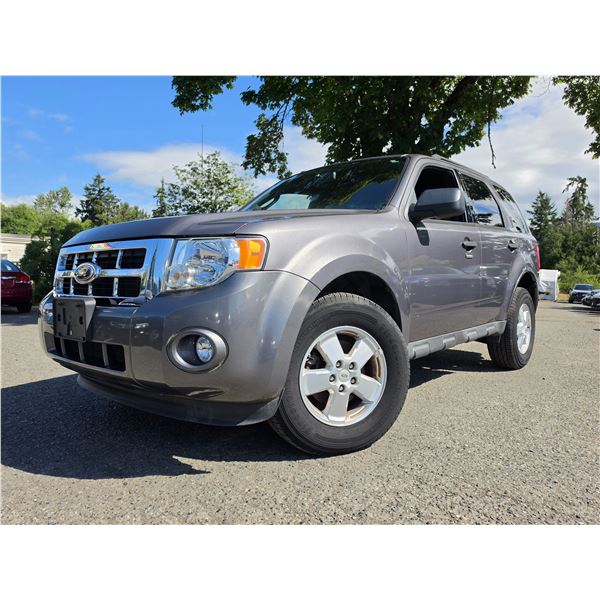 "NO RESERVE" - 2011 FORD  ESCAPE GREY 44613 KMS - DA10866