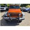 Image 4 : "NO RESERVE" - 2011 JEEP WRANGLER ORANGE 40073 KMS - D505302
