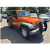 Image 6 : "NO RESERVE" - 2011 JEEP WRANGLER ORANGE 40073 KMS - D505302