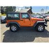 Image 8 : "NO RESERVE" - 2011 JEEP WRANGLER ORANGE 40073 KMS - D505302