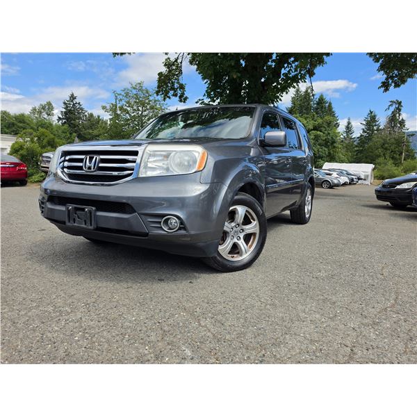 "NO RESERVE" - 2012 HONDA PILOT GREY 317890 KMS - P501571