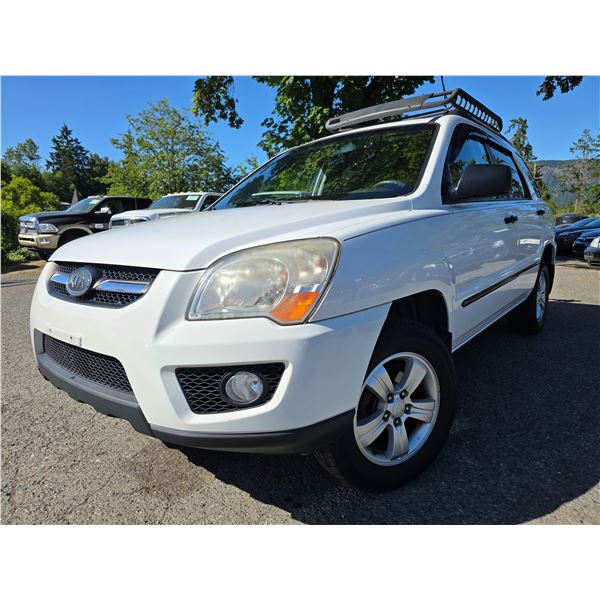 DUNCAN - 2009 KIA SPORTAGE WHITE 219604 KMS - J596234