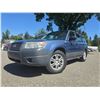 Image 1 : DUNCAN - 2007 SUBARU FORESTER BLUE 322728 KMS - P743353
