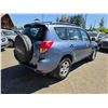 Image 10 : "NO RESERVE"- 2008 TOYOTA RAV4 BLUE 247514 KMS - D060811