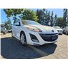 Image 5 : "NO RESERVE " - 2010 MAZDA MAZDA3 WHITE  163669 KMS - D304691