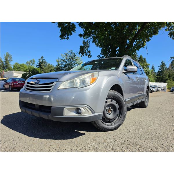 DUNCAN - 2010 SUBARU OUTBACK GREY 190775 KMS - D365044
