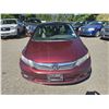 Image 4 : DUNCAN - 2012 HONDA CIVIC RED  278810 KMS - D022049