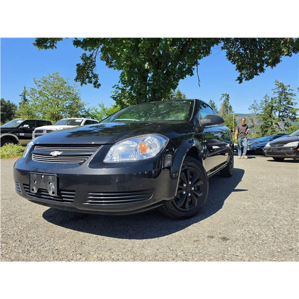 "NO RESERVE"- 2008 CHEVROLET COBALT BLACK 338991 KMS - D186121