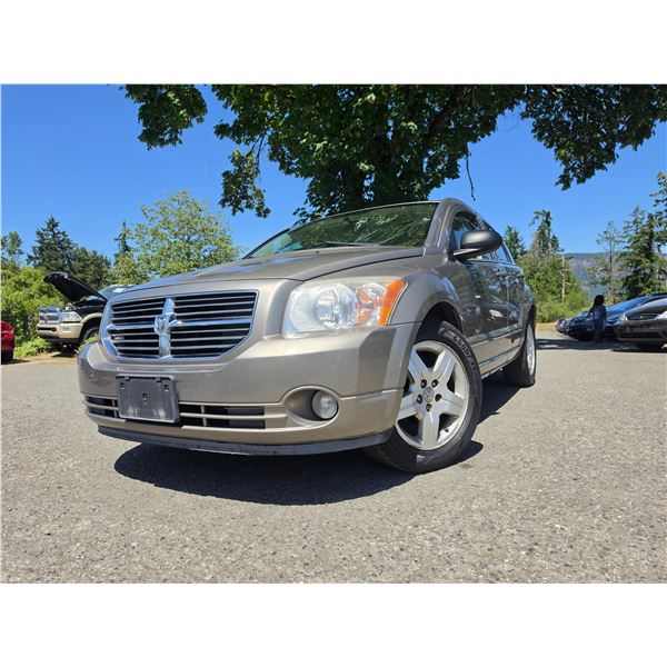 "NO RESERVE" - 2008 DODGE CALIBER BROWN 296787 KMS - D774606