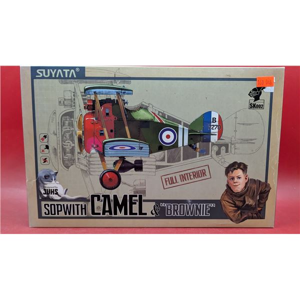 Unbuilt Suyata Sopwith Camel & "Brownie" Model Kit