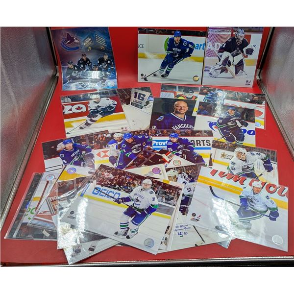 Lot of Assorted Official NHL Hockey Photographs