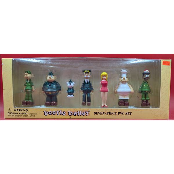 Sealed Beetle Bailey 7 Pc. PVC Figure Set