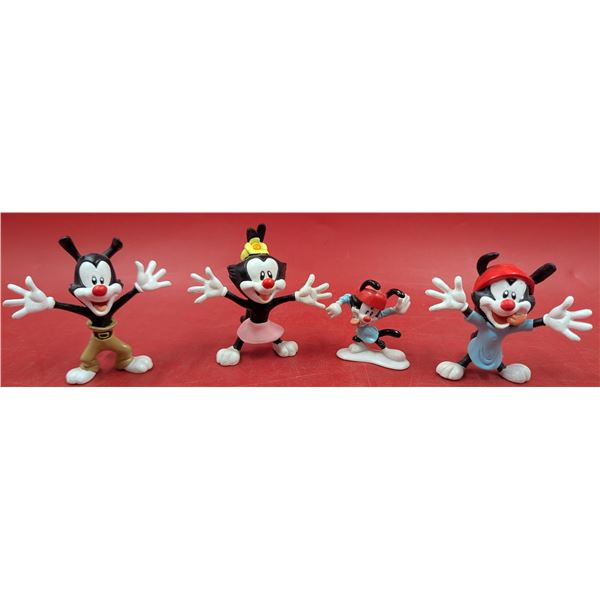 Lot of 1993 Animaniacs PVC Figures (Yakko, Wakko, & Dot Warner)