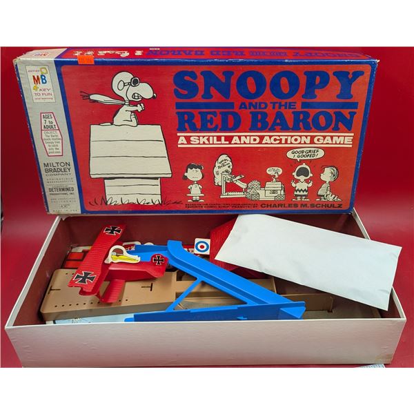 Milton Bradley Snoopy & The Red Baron Skill/Action Game
