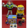 Image 1 : Minion & Buzz Lightyear Toy Lot