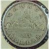 Image 1 : Silver 1935 Canadian Dollar Coin