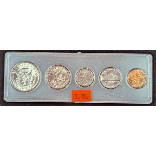 1968 US Coin Set w/ Silver Half Dollar